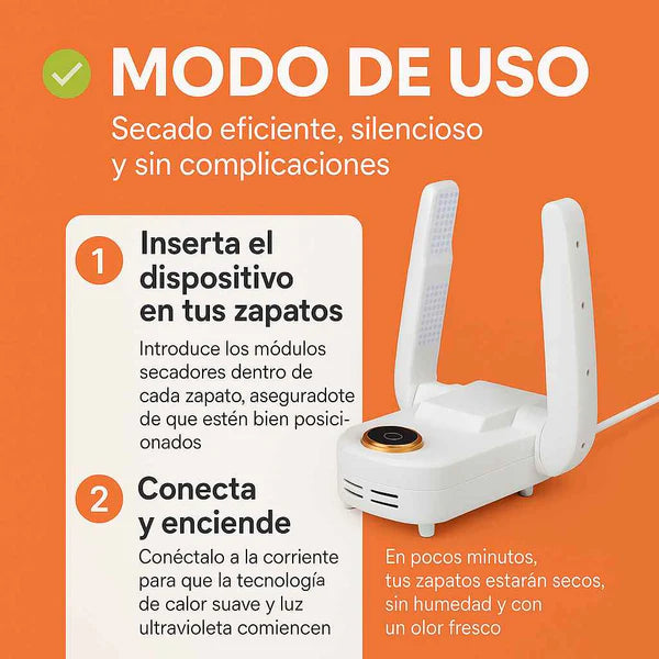 Secador eléctrico para calzado-TotalDry