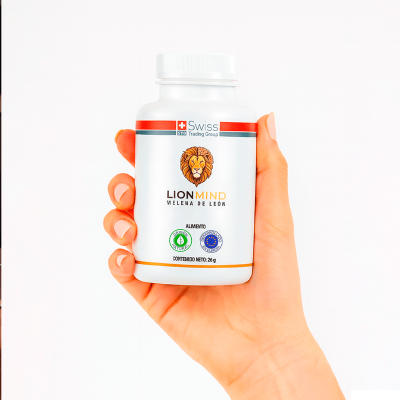 LionMind Suplemento con Melena de León