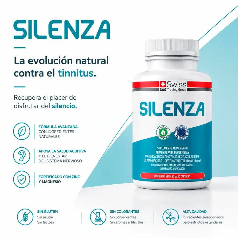 SILENZA-La Evolución Natural contra el Tinnitus