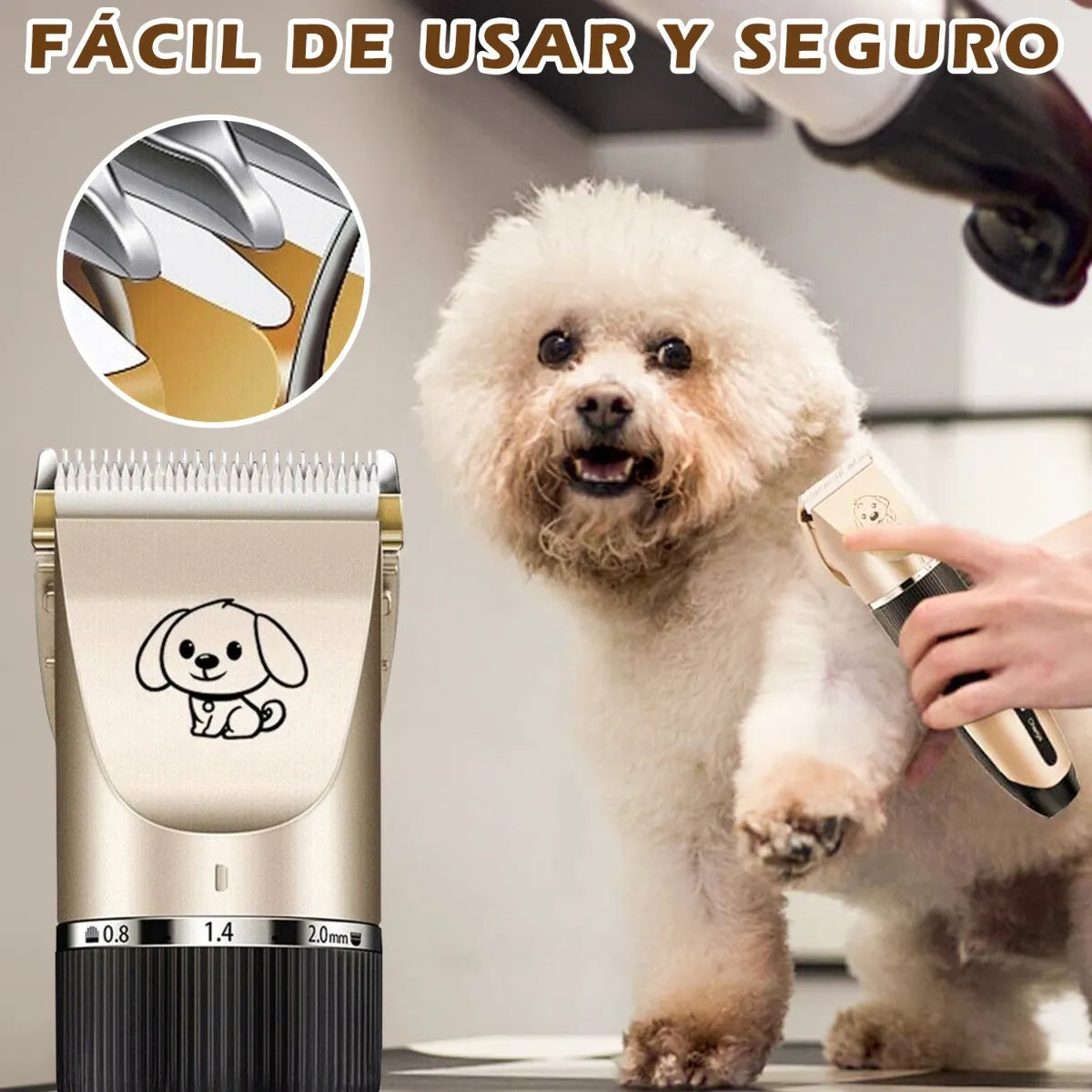 🐶 Cortapelos Profesional para Mascotas