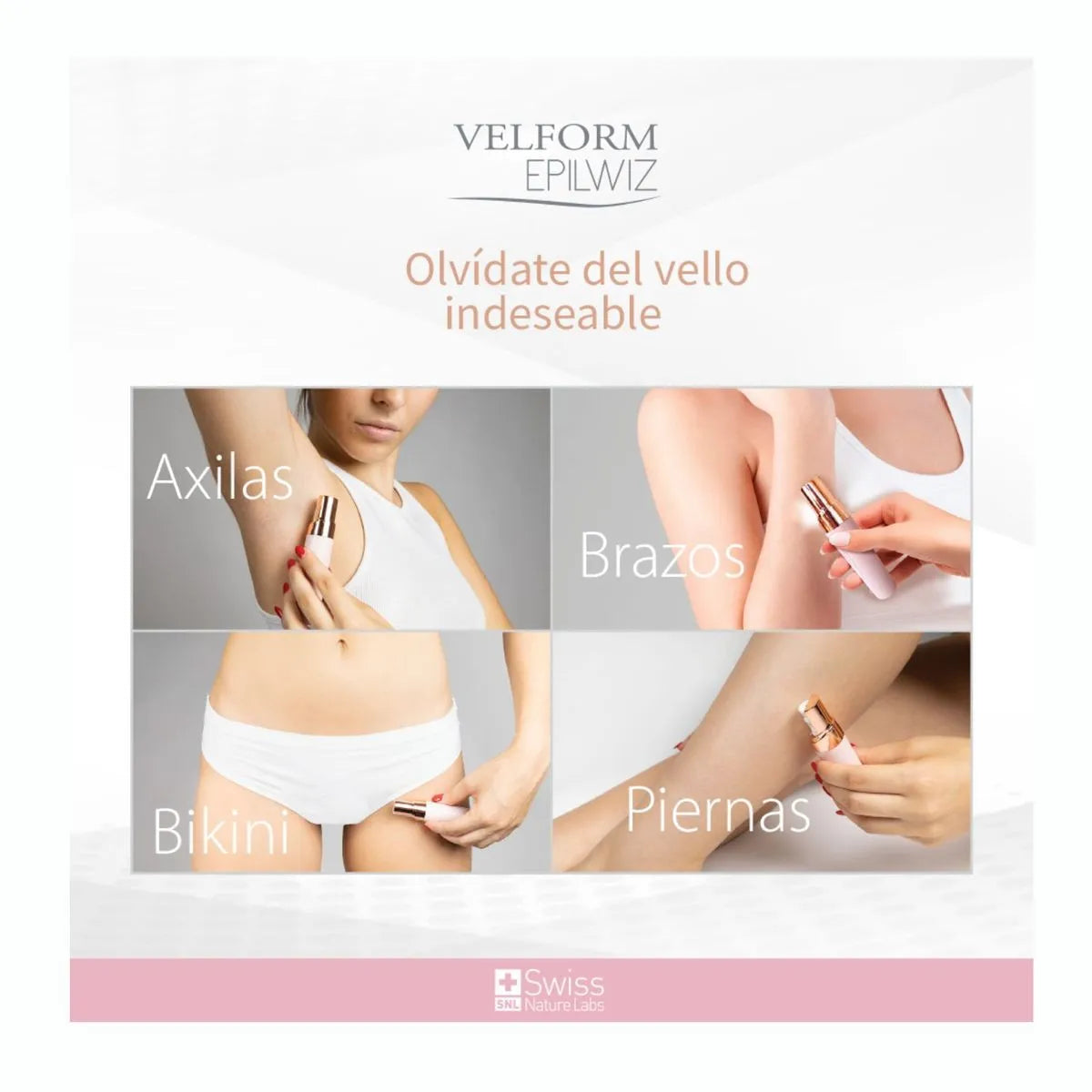Epilwiz Depiladora Portátil Vello Facial