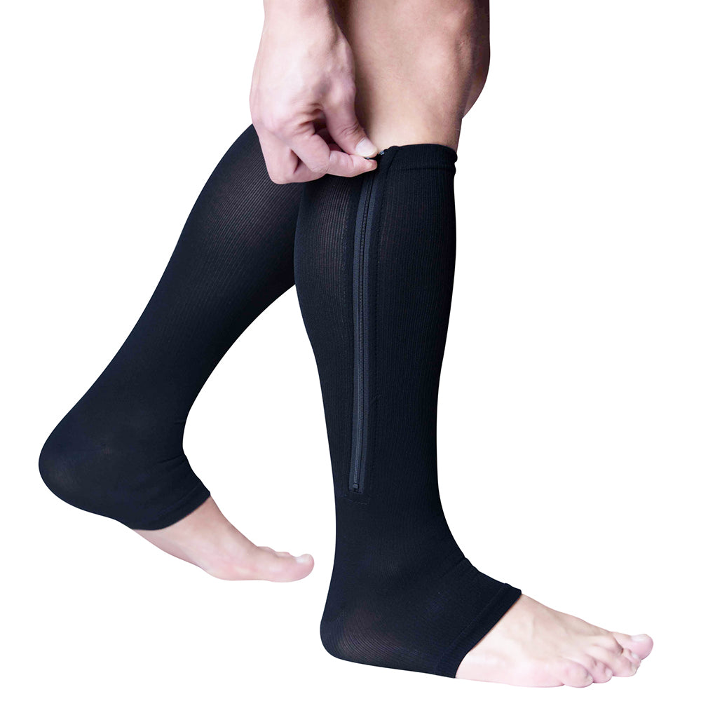 Vital Socks Medias de Compresión Set 3 Und Alivio y Comodidad Instantánea (2 Pares Beige + 1 Ng)