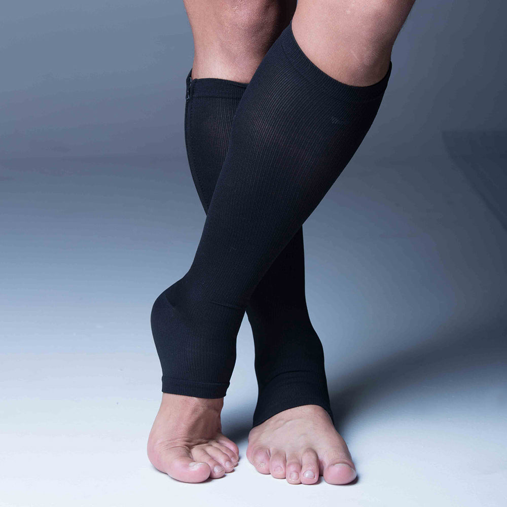 Vital Socks Medias de Compresión Set 3 Und Alivio y Comodidad Instantánea (2 Pares Beige + 1 Ng)