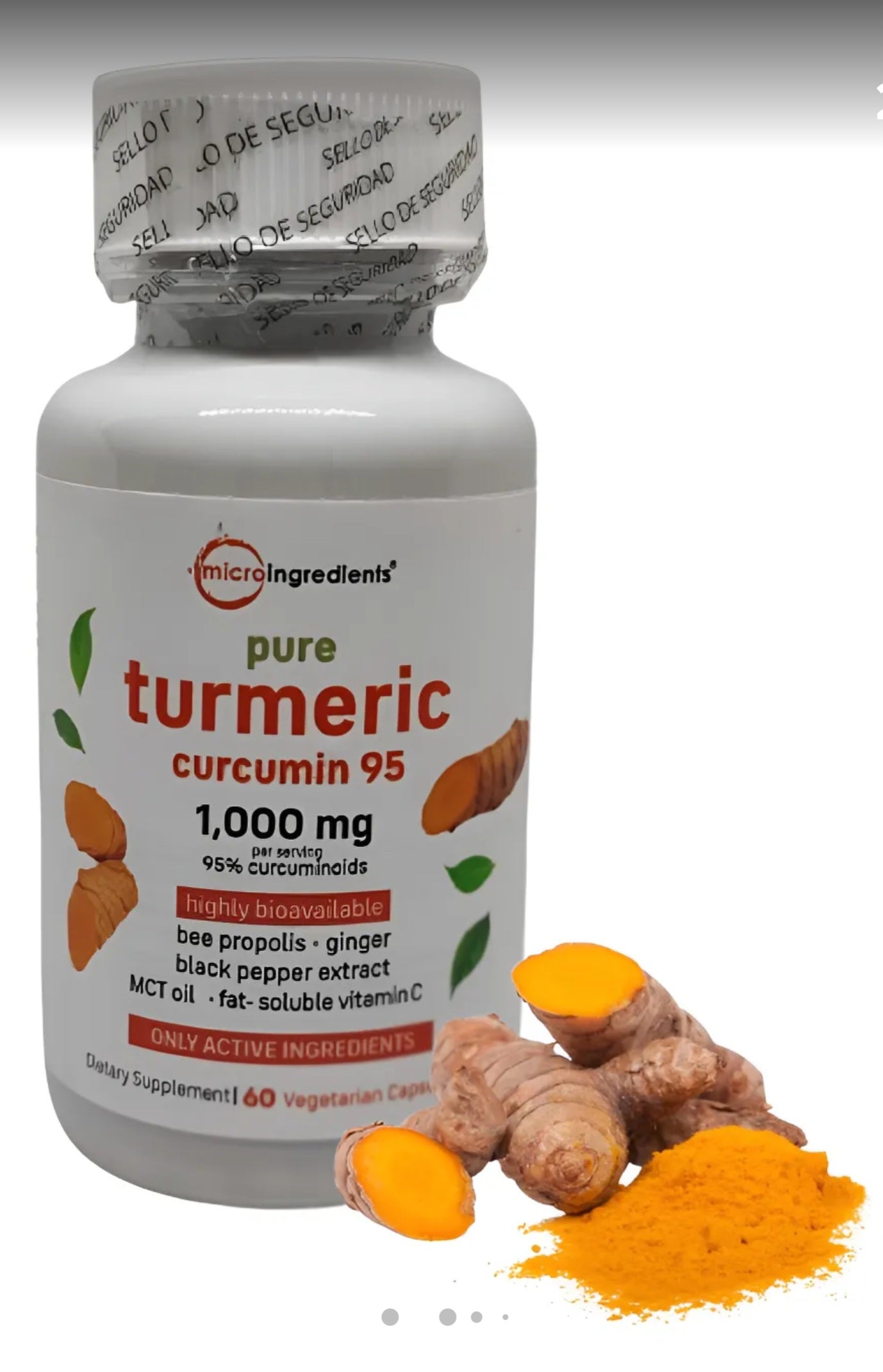 Turmeric® de Microingredients - Alivia el dolor crónico