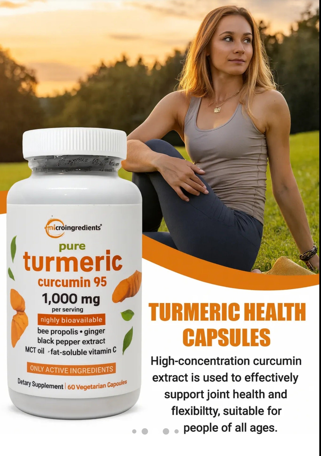 Turmeric® de Microingredients - Alivia el dolor crónico