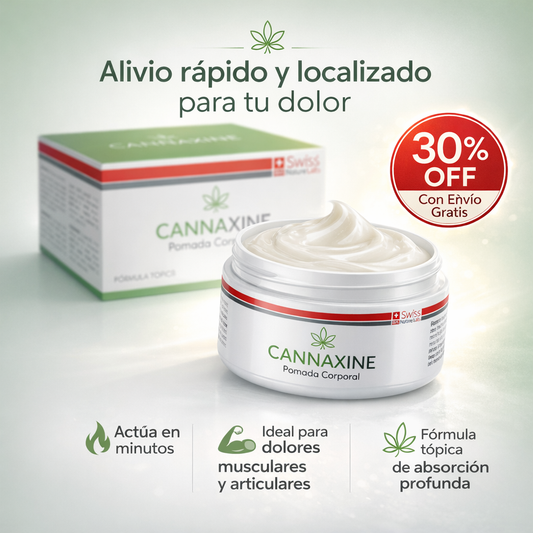 Cannaxine Pomada Alivia Dolores