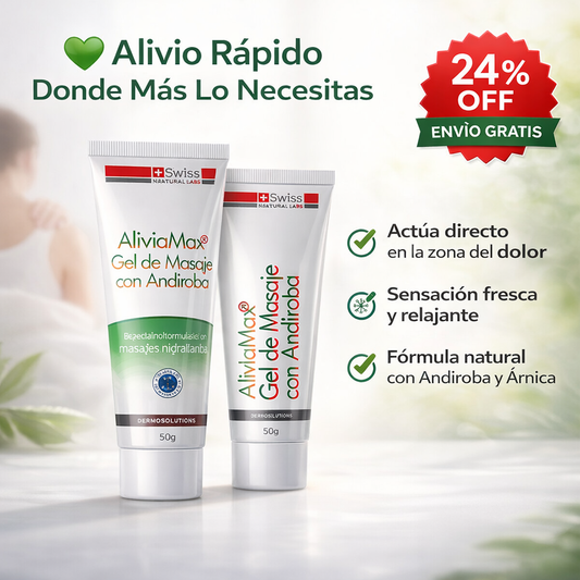 Aliviamax Gel de Masaje para Dolores