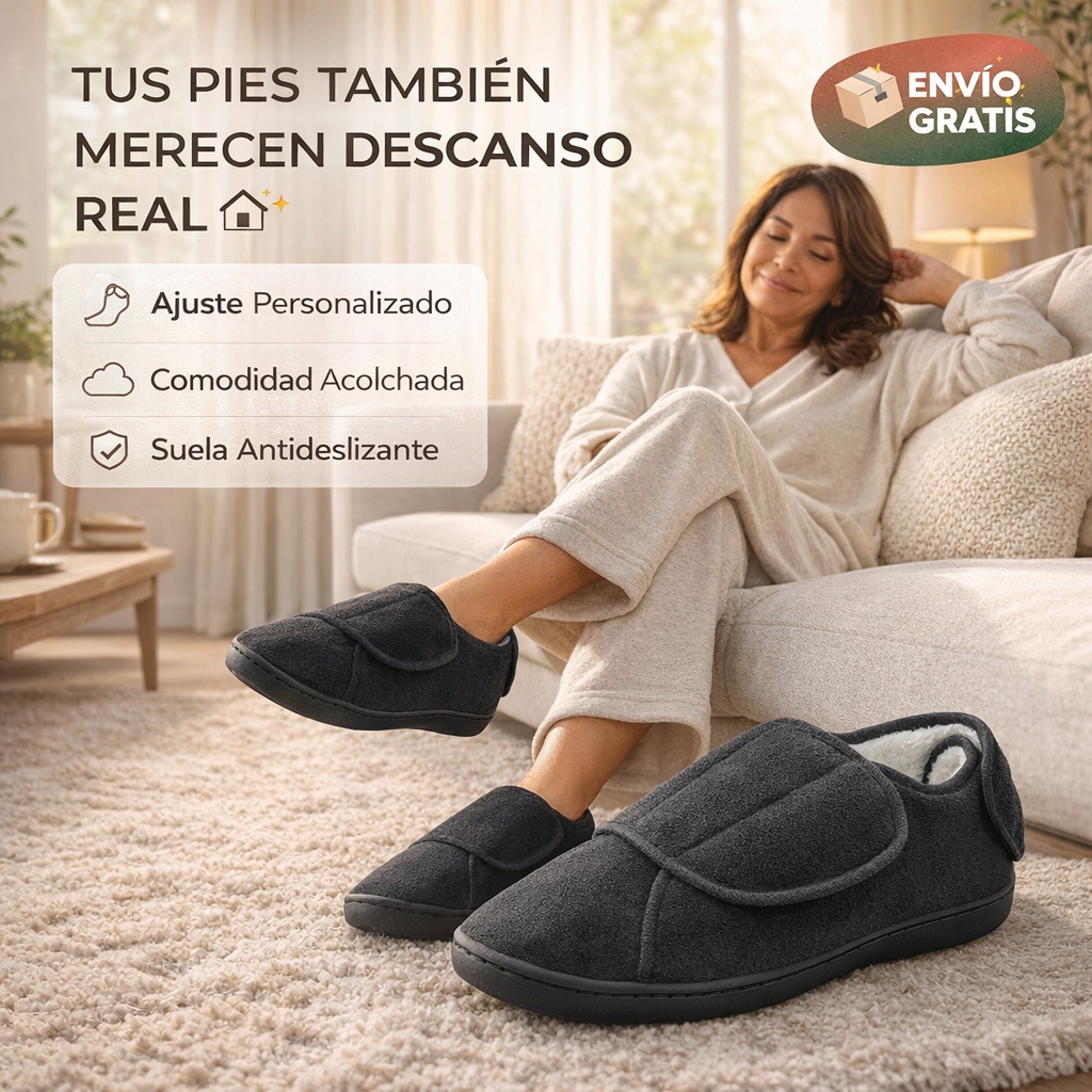 Comfy Wraps Pantuflas Ajustables