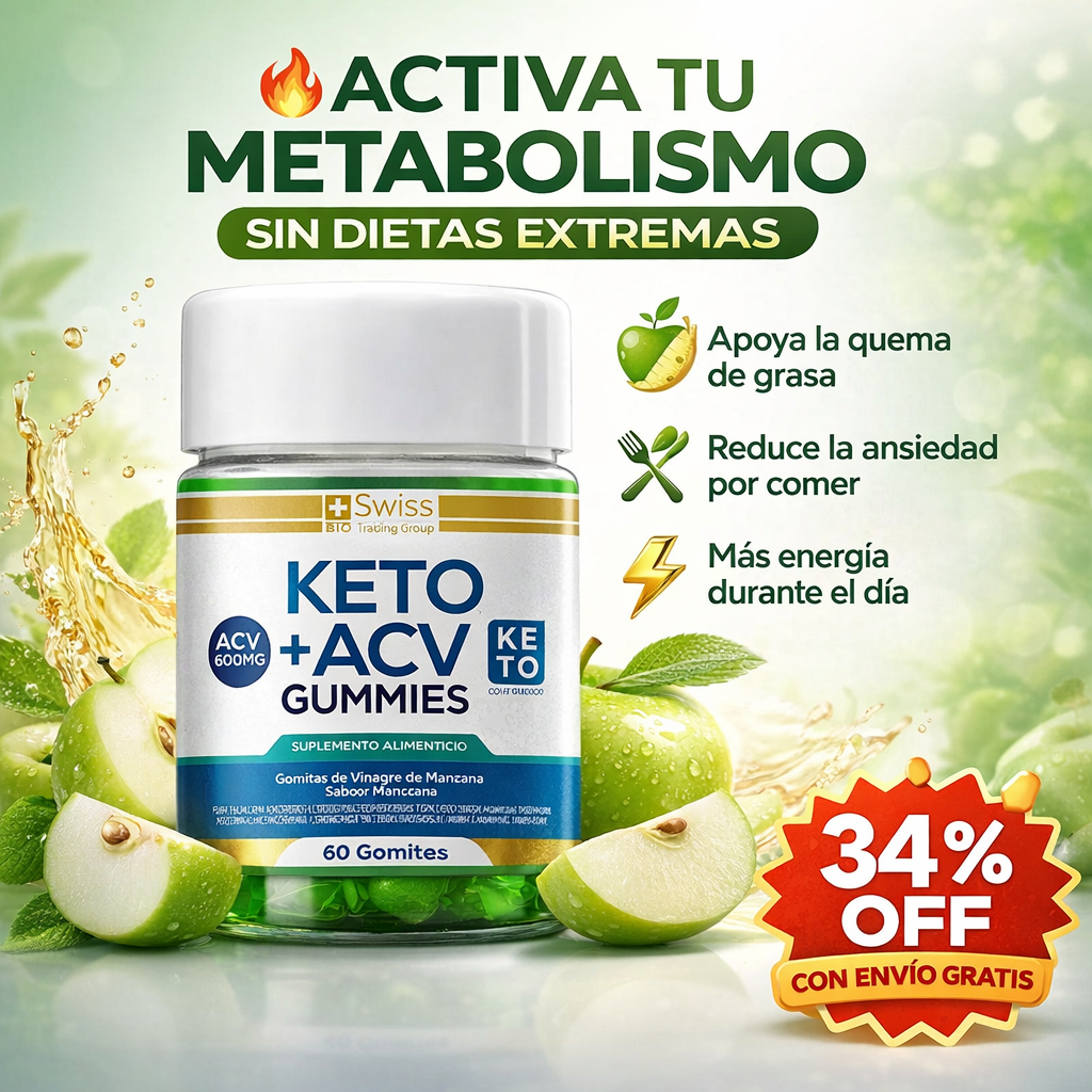 Keto Plus Gomitas Vinagre De Manzana VN