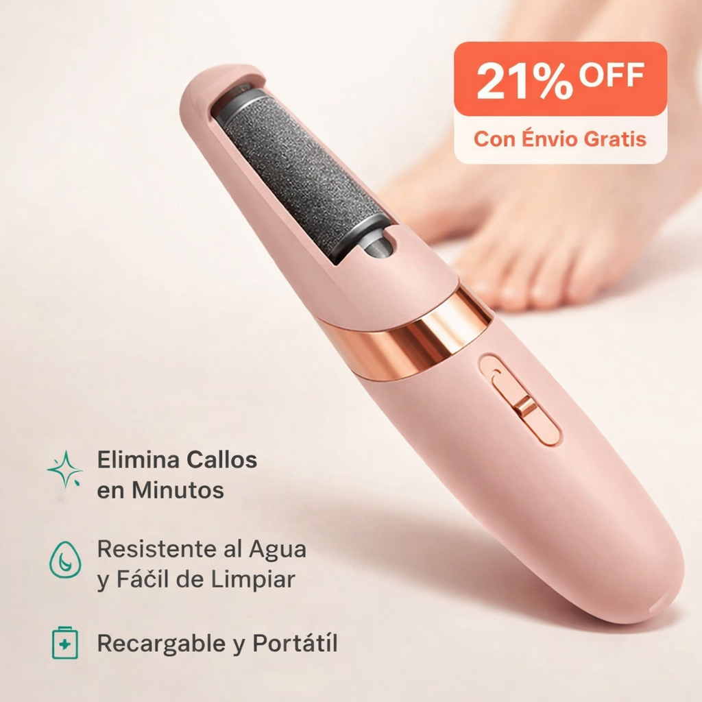 Removedor eléctrico - Elimina Callos Duros en 5 Minutos