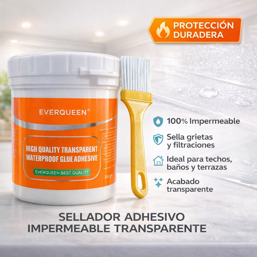 Sellador Adhesivo Impermeable 300g