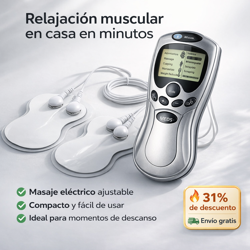 AlivioPulse™ | Electroestimulador Muscular Inteligente