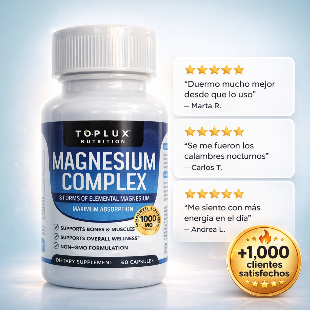 MAGNESIO COMPLEX 8 ELEMENTAL 1000 mg