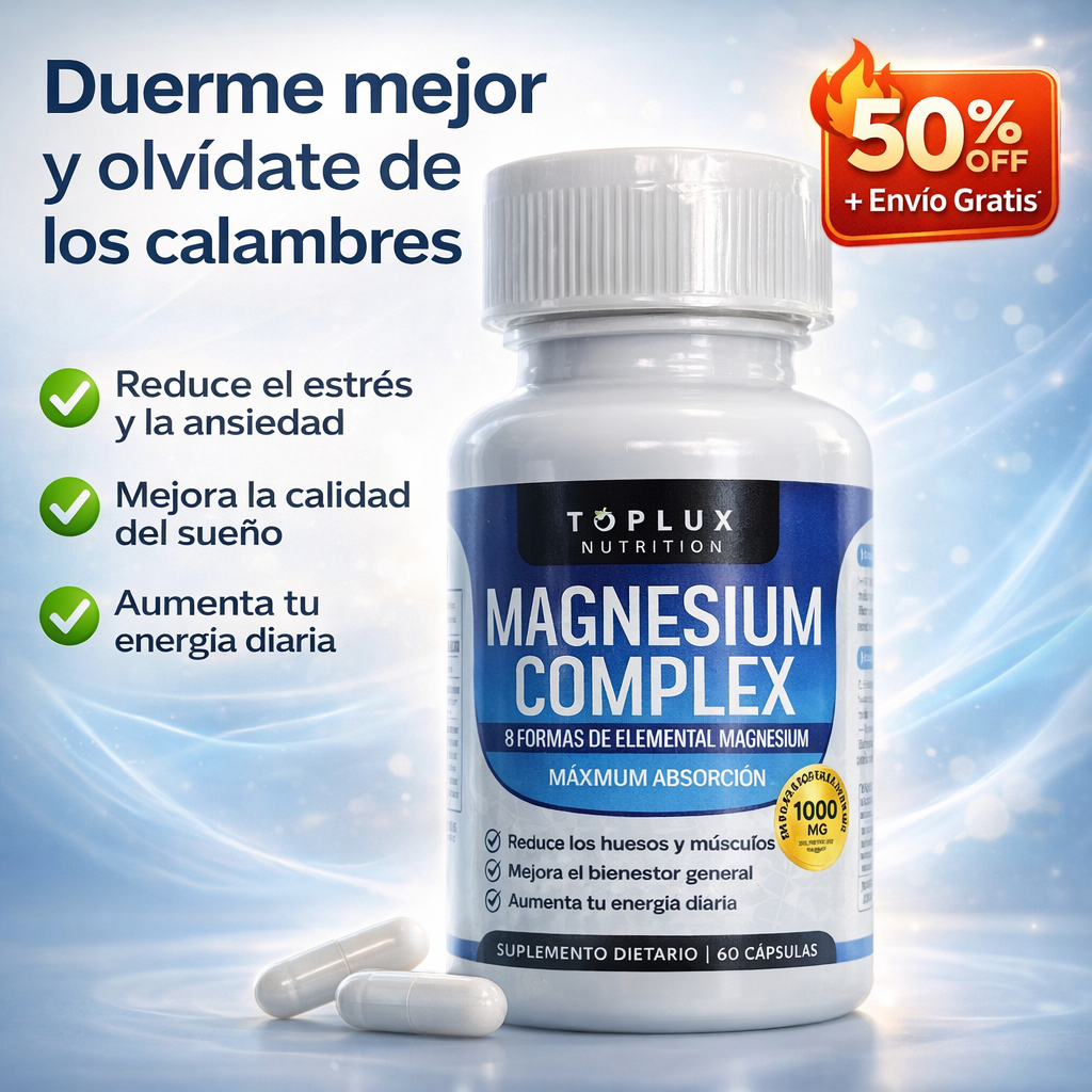 MAGNESIO COMPLEX 8 ELEMENTAL 1000 mg