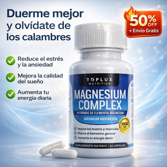 MAGNESIO COMPLEX 8 ELEMENTAL 1000 mg