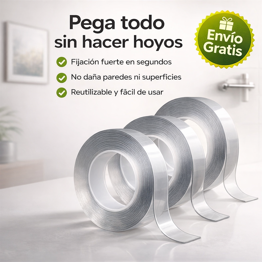 Alien Tape Nano-Cinta Doble Cara x 3