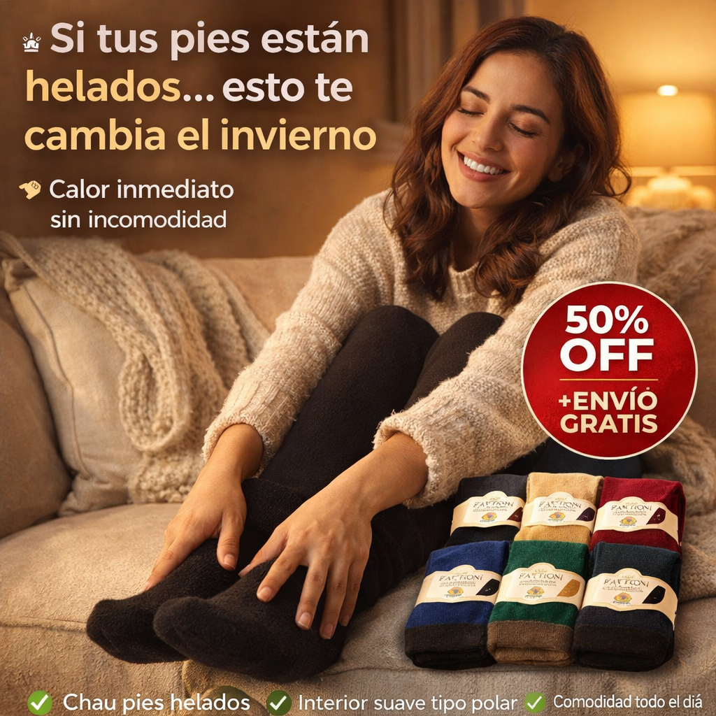 Pack 12 Calcetines Termico Suaves