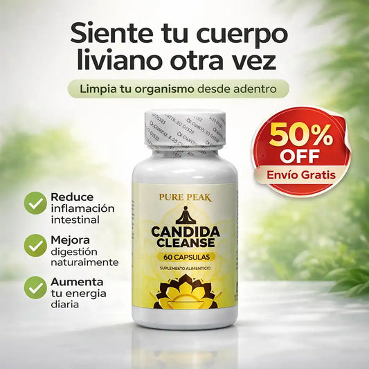 CANDIDA CLEANSE original-Limpieza intestinal profunda para reducir hinchazón y mejorar tu digestión