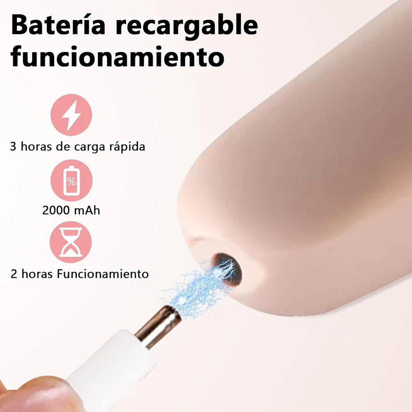 Removedor eléctrico - Elimina Callos Duros en 5 Minutos