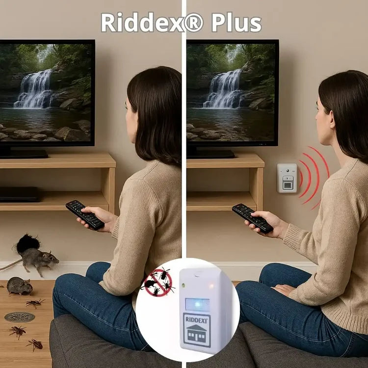 Riddex Pest Repelling Aid-Repelente Ultrasónico Ratones y Plagas