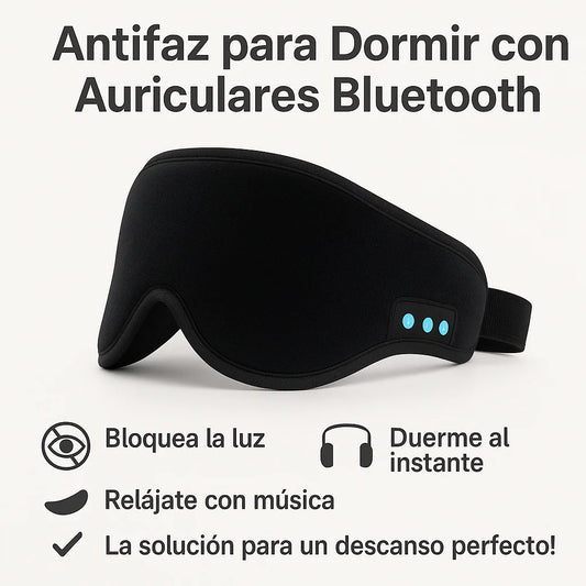 Antifaz Con Audifonos Para Dormir