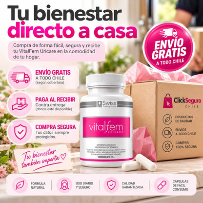 Vitalfem Uricare Salud Urinaria Femenina