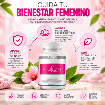 Vitalfem Uricare Salud Urinaria Femenina