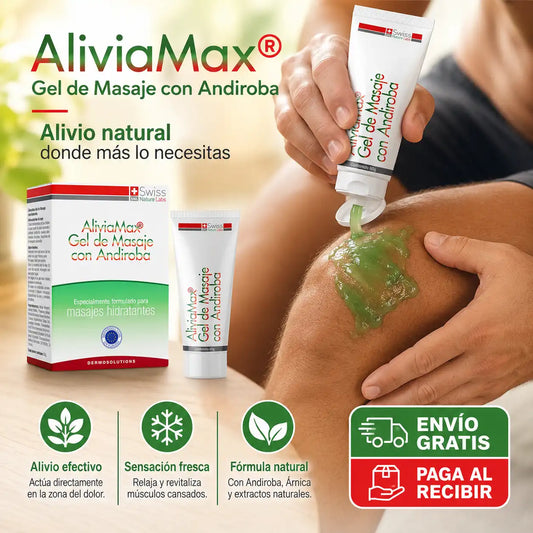 Aliviamax Gel de Masaje para Dolores