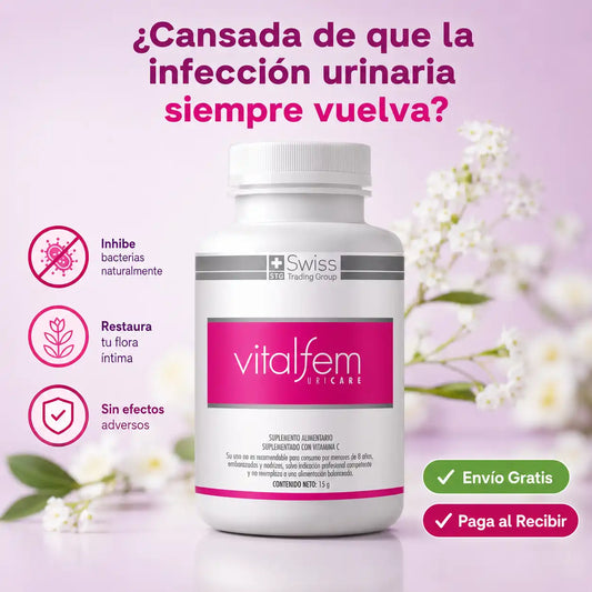 Vitalfem Uricare Salud Urinaria Femenina
