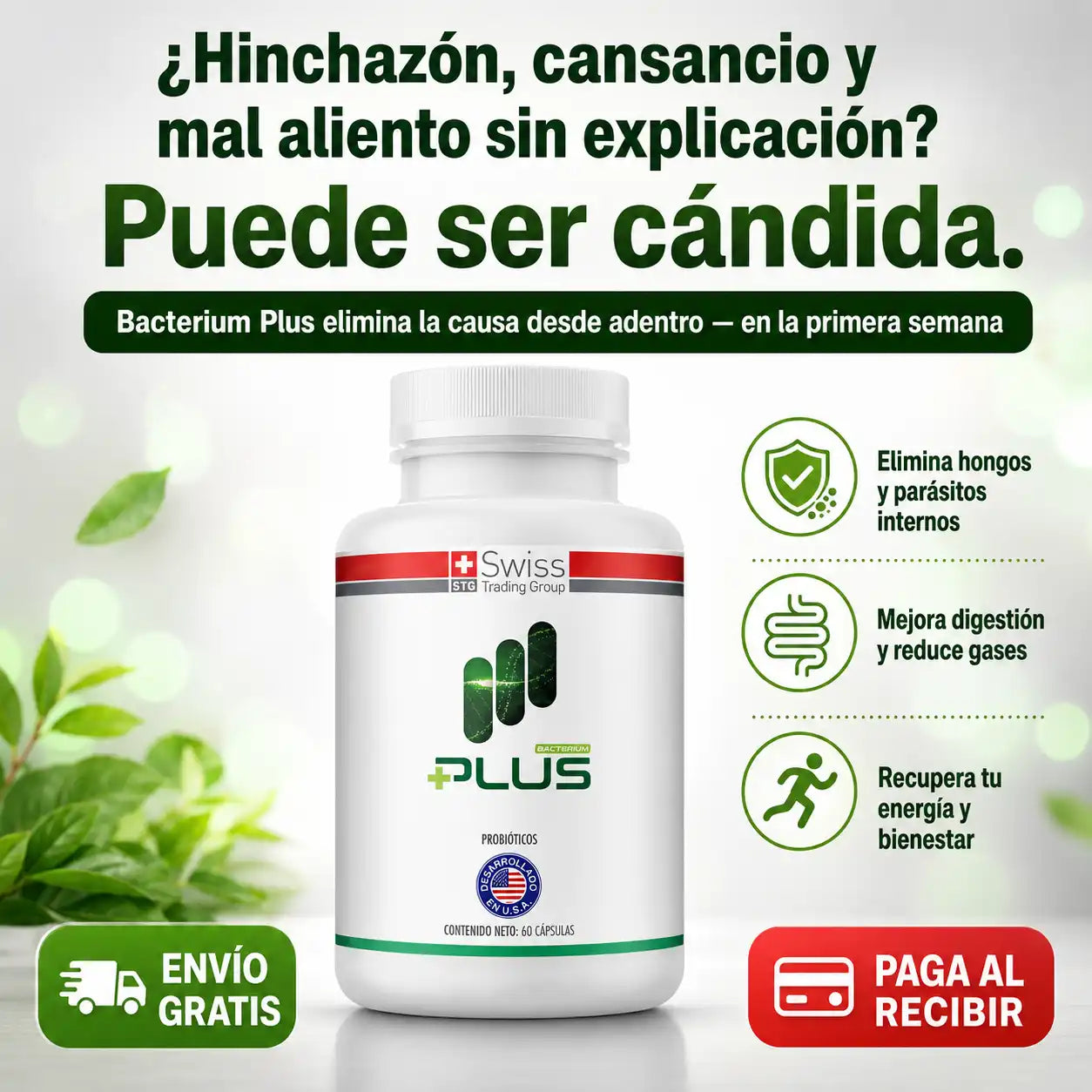 Bacterium Plus Complejo Probiótico
