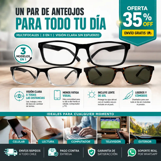 One Power Readers Lentes Multifoco x 3
