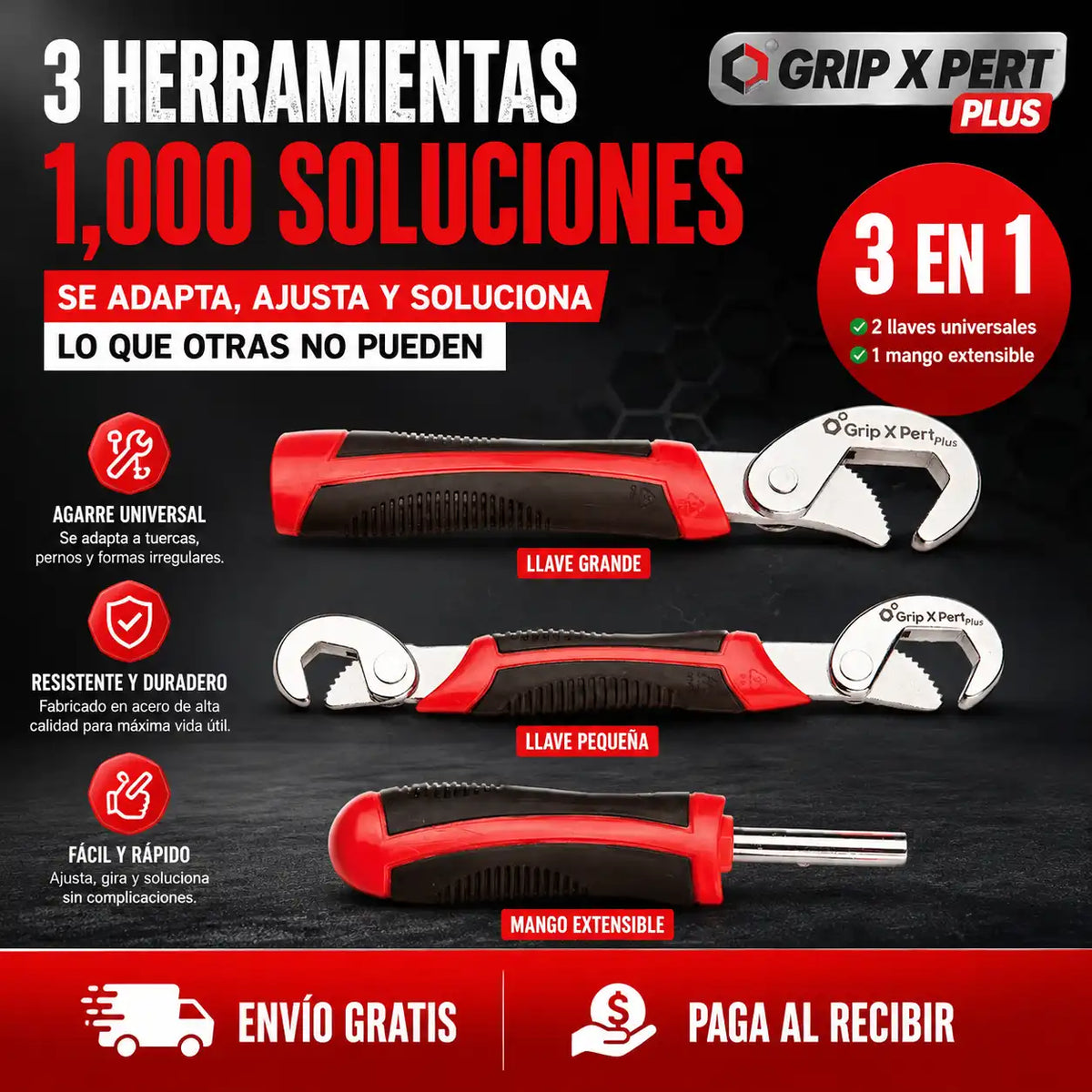 Grip X pert Plus Llaves Universales sx 2