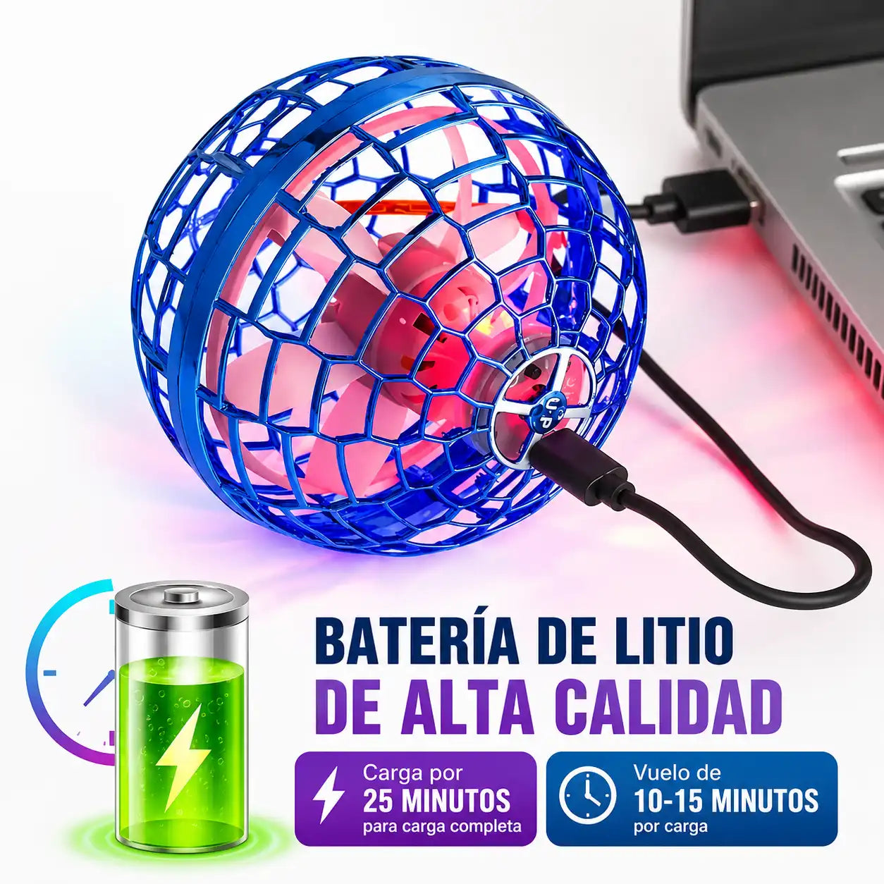 Pelota Voladora LED Flynova