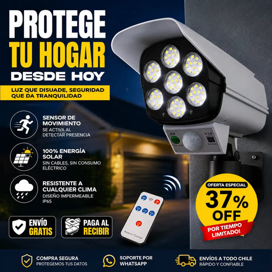 Foco Solar Tipo Cámara