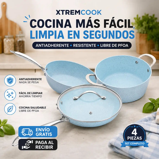 Xtrem Cook Set Sartenes 4 Piezas