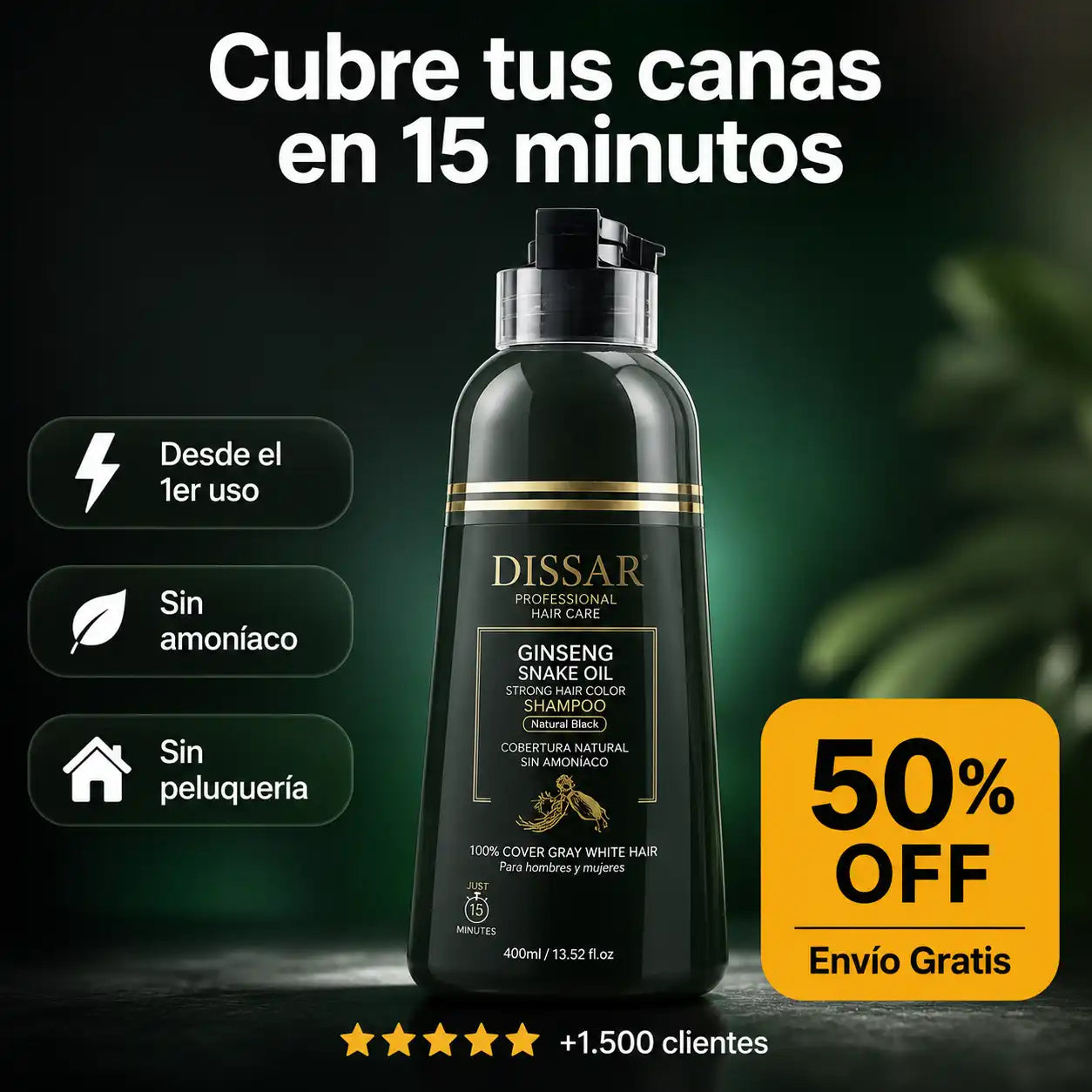 Shampoo Pinta Canas Dissar