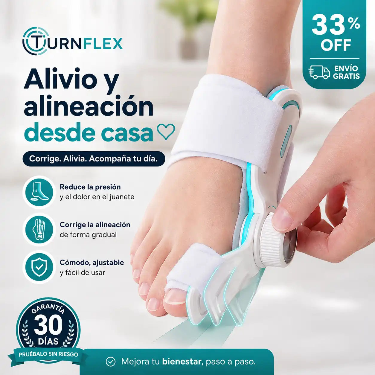 Turn Flex Corrector de Juanetes