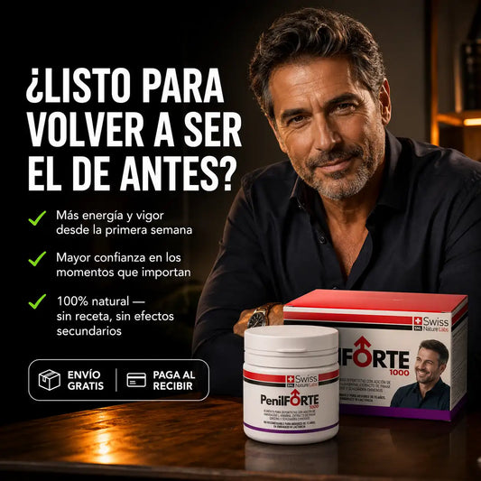PenilForte Potenciador Masculino Natural-Recupera tu Energía