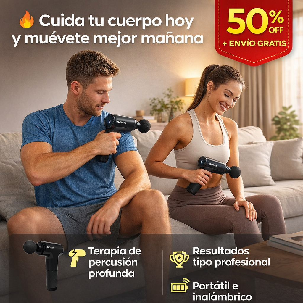 HY-IMPACT Masajeador Terapia Percusión