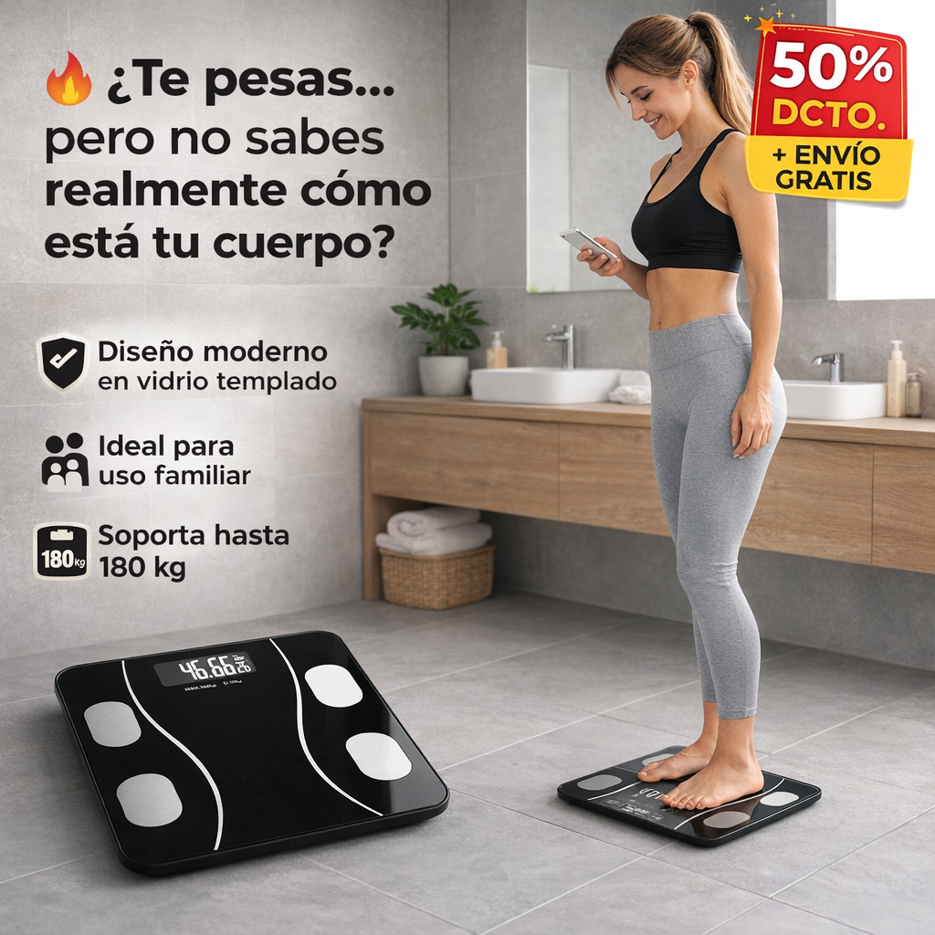 Smart Fit Pro Pesa Inteligente con app