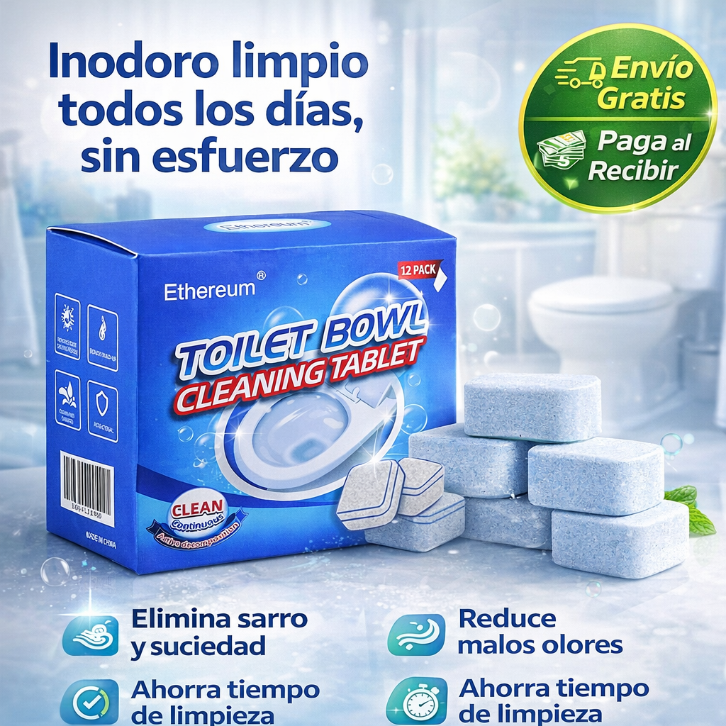 Pastillas Para Inodoro Limpieza Profunda