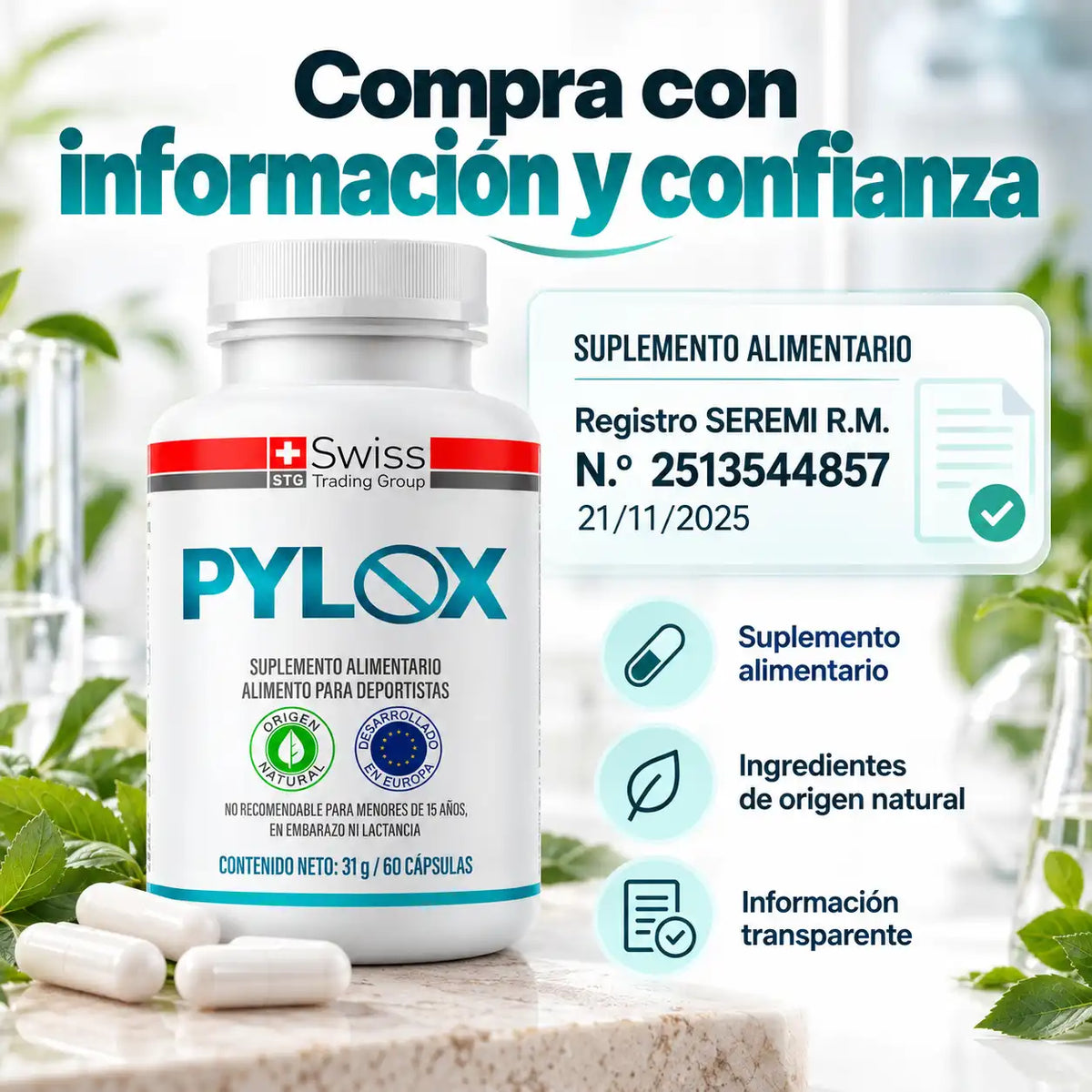 PYLOX – El Anti-Pylori Natural