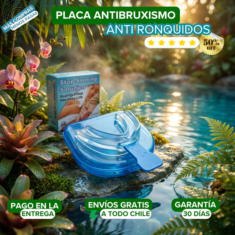 Placa Anti bruxismo Apnea Y ronquido 😴🛌🙌