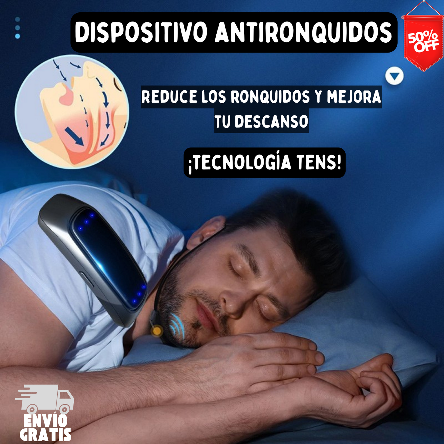 Dispositivo Anti Ronquidos