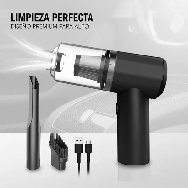 Mini Aspiradora Portátil Recargable Auto